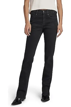 G-Star Donna Noxer Bootcut Jeans, (worn in midnight black od D21437-A634-G117), 30W / 30L