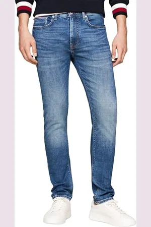 Tommy Hilfiger Uomo Jeans Slim Fit, Blu (Cross Blue), 29W/30L