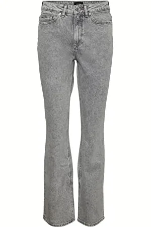 VERO MODA Vmselma HR Flared Slit Jeans Ra204 Pantaloni, , 26W x 32L Donna