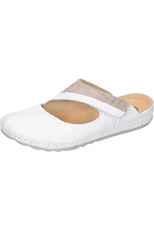 DR. BRINKMANN 700055-03, Sandali Bassi Donna, Blanco, 36 EU
