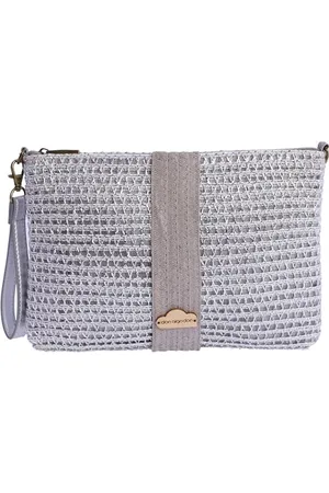 Don Algodon Pochette Donna paglia con cerniera elegante - borsa spiaggia donna - borsa paglia donna - borse di rafia fatta a mano - borsa paglia mare - borsa spiaggia donna - borsa rafia - Elvas