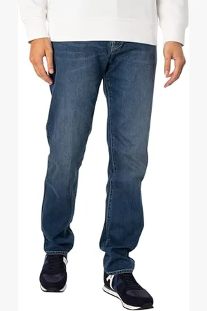 Armani Exchange J13 Slim Fit Comfort Cotton Pants Jeans, Denim Indaco, 42 Uomo