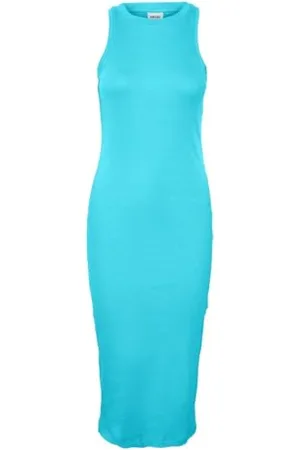 VERO MODA Vmlavender SL Calf Dress Noos Vestito, , M Donna