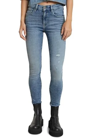 G-Star 3301 Skinny Jeans, Jeans Donna, (Sun Faded Blue Donau D05175-d441-g347), 24W / 28L