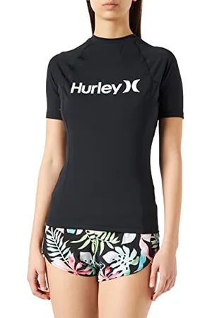 Hurley OAO S/S Rashguard Maglia Rash Guard, , S Donna