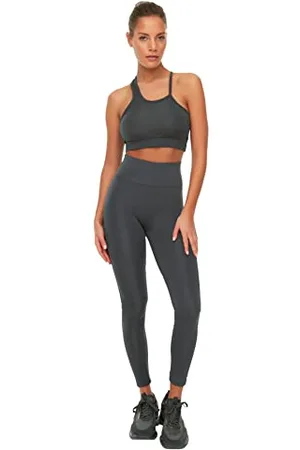 Trendyol Push-up Featured Sports Tights Pantaloni da Yoga, M da Donna