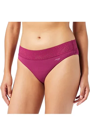 Sloggi Donna Period Pants Tai Light, Wine, XS