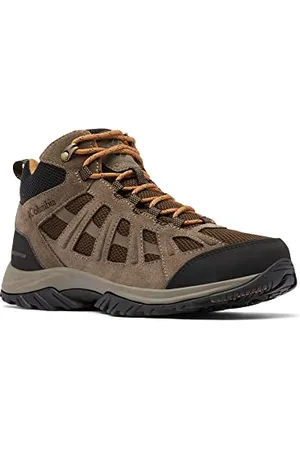 Columbia Redmond 3 Mid WP, Scarpe da Trekking Uomo, Cordovan/Elk 2023 , 48 EU