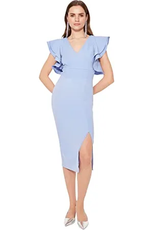 Trendyol Donna Vestito Aderente in Tessuto, , 66