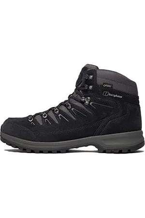 Berghaus Explorer Trek Gore-Tex Tech Boot, Stivali da Escursionismo Alti Uomo, Blu (Navy/Grey N10), 41.5 EU