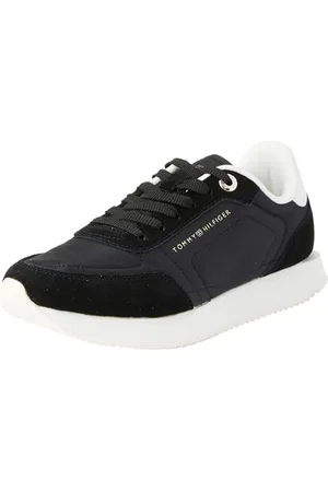 Tommy Hilfiger Sneakers da Runner Donna Scarpe Sportive, (Black), 39