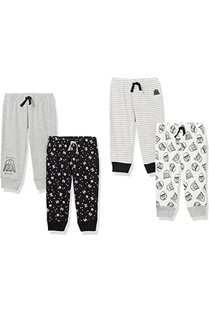 Amazon Disney | Marvel | Star Wars Pantaloni Bimbo, Pacco da 4, , 0 Mesi