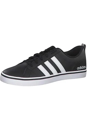 adidas Vs Pace, Scarpe da Ginnastica Basse Uomo, Nero (Core Black/Cloud White), 40 2/3 EU