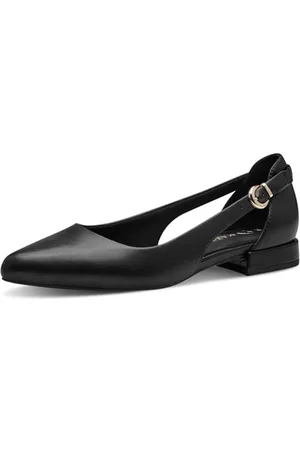 Marco Tozzi Ballerine Donna a Punta Vegane, Nero (Schwarz), 40 EU