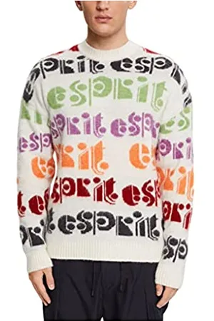 ESPRIT 102ee2i315 Maglione, 110/bianco spento, L Uomo