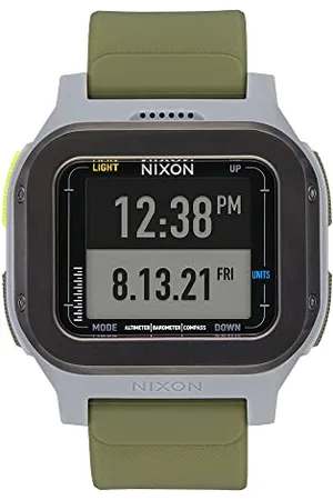 Nixon Orologio Digitale Uomo con Cinturino in Sintetico A1324-2072-00