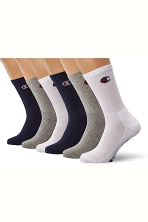 Champion Core 6PP Crew Calzini Sportivi, Unisex - Adulto, Multicolore , 39-42 EU