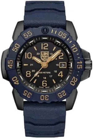 Luminox Orologio Analogico al Quarzo Svizzero Uomo con Cinturino in Gomma XS.3255.CB.NSF