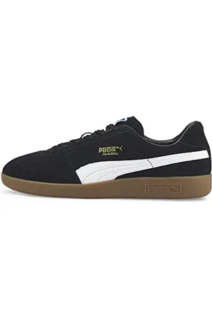 PUMA Handball, Indoor Court Shoe Unisex-Adulto, Black White Gum, 43 EU