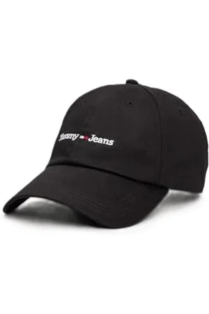 Tommy Hilfiger Uomo Cappellino Sport cap con Logo, (Black), Taglia Unica