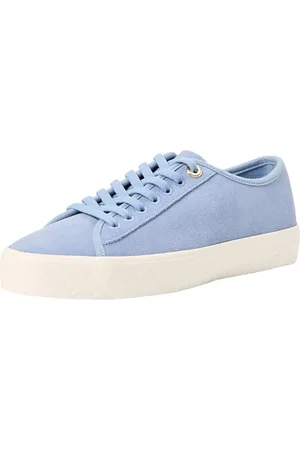 HUGO BOSS AidenLM_Tenn_SD, Scarpe da Ginnastica Donna, Light/Pastel Blue450, 39 EU