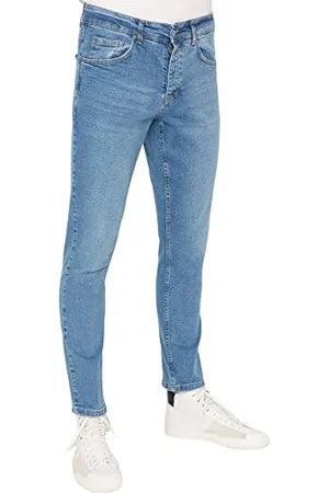 Trendyol Jeans Slim Fit Vita Normale Uomo Pantaloni, , 33 W