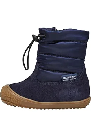 Naturino Hochalpen, Stivali Doposci Primi Passi Unisex-Bimbi 0-24, Blu , 25 EU