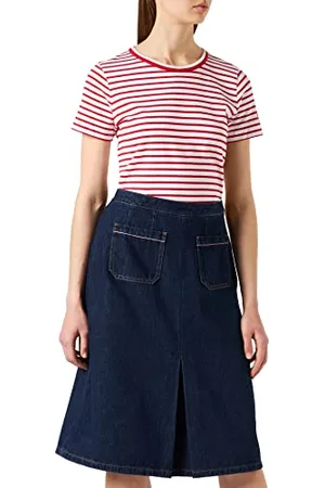 Tommy Hilfiger DNM Knee Skirt Gonna, 36 Donna