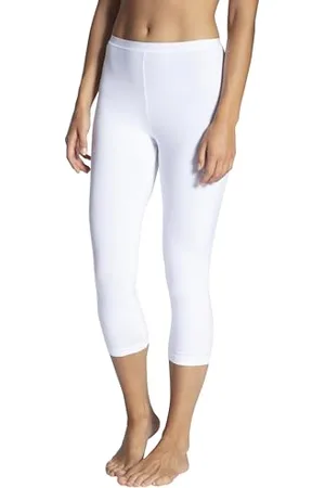 Calida Natural Comfort Slip, (Weiss 001), 42 (Taglia Produttore: X-Small) Donna