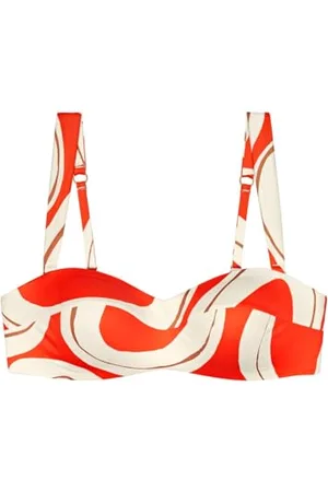 Triumph Donna Summer Allure DP, Bikini top, ORANGE - LIGHT COMBINATION, 42 / C