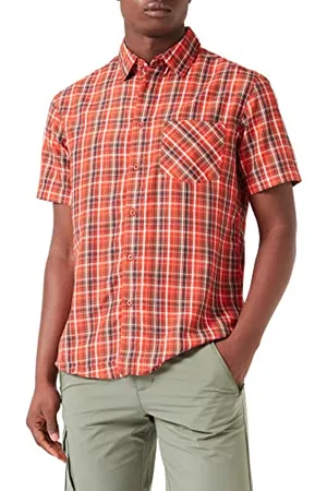 CMP Short-Sleeved Shirt with Pocket Button Down, , 46 Men