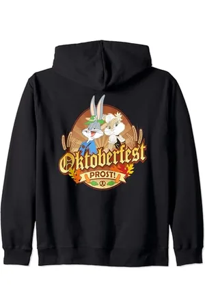 LOONEY TUNES Oktoberfest Bugs Lola Felpa con Cappuccio