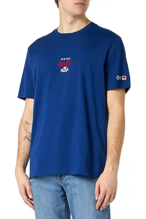Champion X Coca Cola Logo S/L, T-Shirt, (College), Uomo SS24