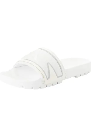 Calvin Klein Jeans Truck Slide in YM0YM00862, Ciabatta Uomo, Bianco (Bright White/Creamy White), 45 EU