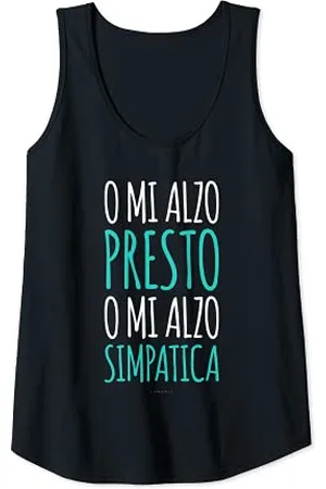 LUMOMIX Donna Canottiere Donna Sport Ironiche Presto O Simpatica Canotta