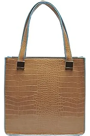 ONLY Onlpetra Croco Pu Tote Bag, Borsa a Donna, , Einheitsgröße