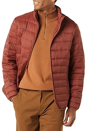 Amazon Piumino Leggero Impermeabile Pieghevole (Disponibile in Taglie Extra Forti) Uomo, , M