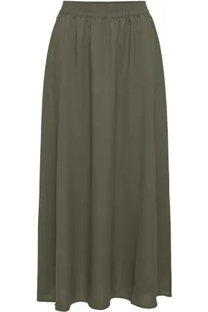 ONLY Onlnova Life Vis Jamilla Skirt Solid Gonna, , XL Donna