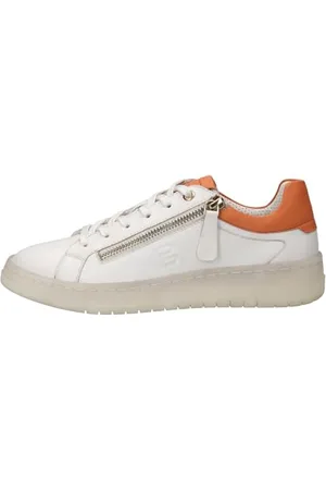 Bagatt TT. D31-AJF08, Scarpe da Ginnastica Donna, Bianco/Arancia, 36 EU