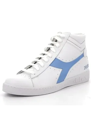 Diadora Game L High 2030, Scarpe da Ginnastica Unisex-Adulto, White/Sky Grey, 38 EU