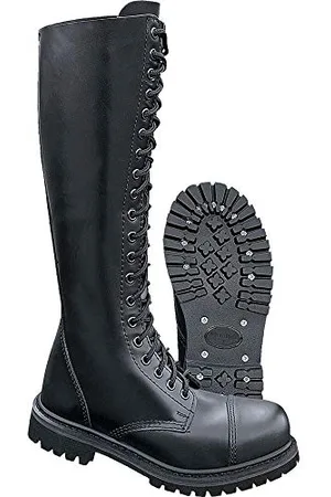 Brandit Phantom 20 Eyelet Boots, color: black, size: 11