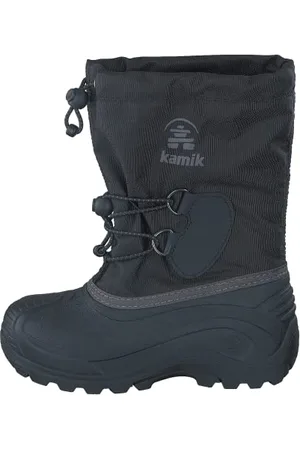 Kamik Southpole4 - Stivali da Neve Unisex Bambini, (Black Blk), 28/29 EU