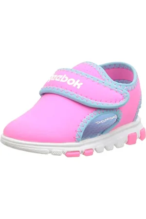Reebok Wave Glider III, Sandalo Sportivo Bimba 0-24, Atomic Pink/Digital Blue/Ftwr White, 24.5 EU