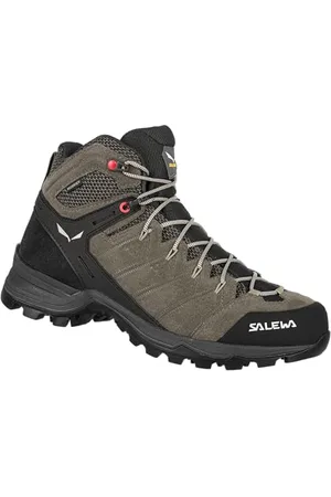 Salewa Alp Mate Mid Scarpe da Trekking da Donna, Beige, 7.5