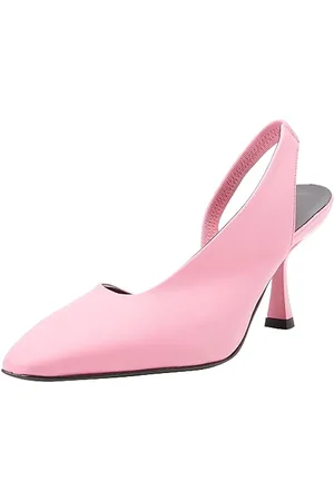 Pinko Colette Slingback Nappa, Sandali con Tacco Donna, P31_Rosa Marino, 36 EU Larga