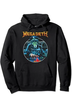 Megadeth Vintage Generale Vic Felpa con Cappuccio