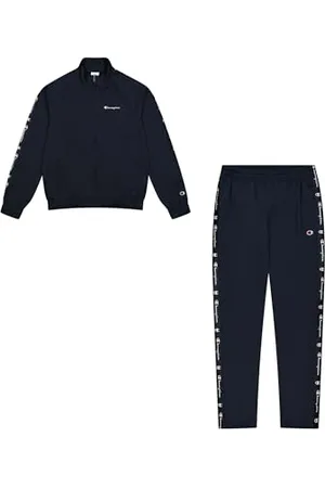 Champion Legacy Retro Sport (220339) -Special PolyWarpKnit Semi-Dull High-Neck Tuta Sportiva, (NNY), S Uomo