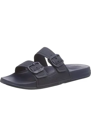 FitFlop Iqushion-Fibbia a Due Barre, Sandali Bassi Donna, , 40 EU