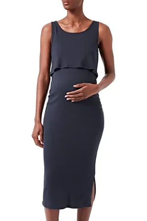 Noppies Dress Nursing Sleeveless Newy Vestito, Blue Graphite-P334, 50 Donna