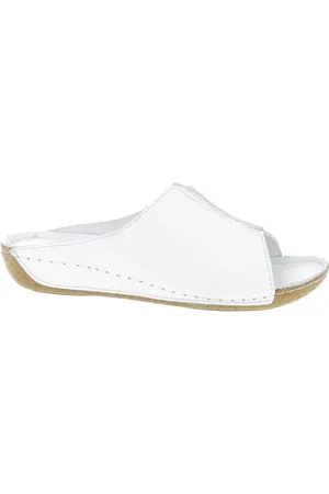 Andrea Conti 0027423, Ciabatte Donna, Bianco, 36 EU